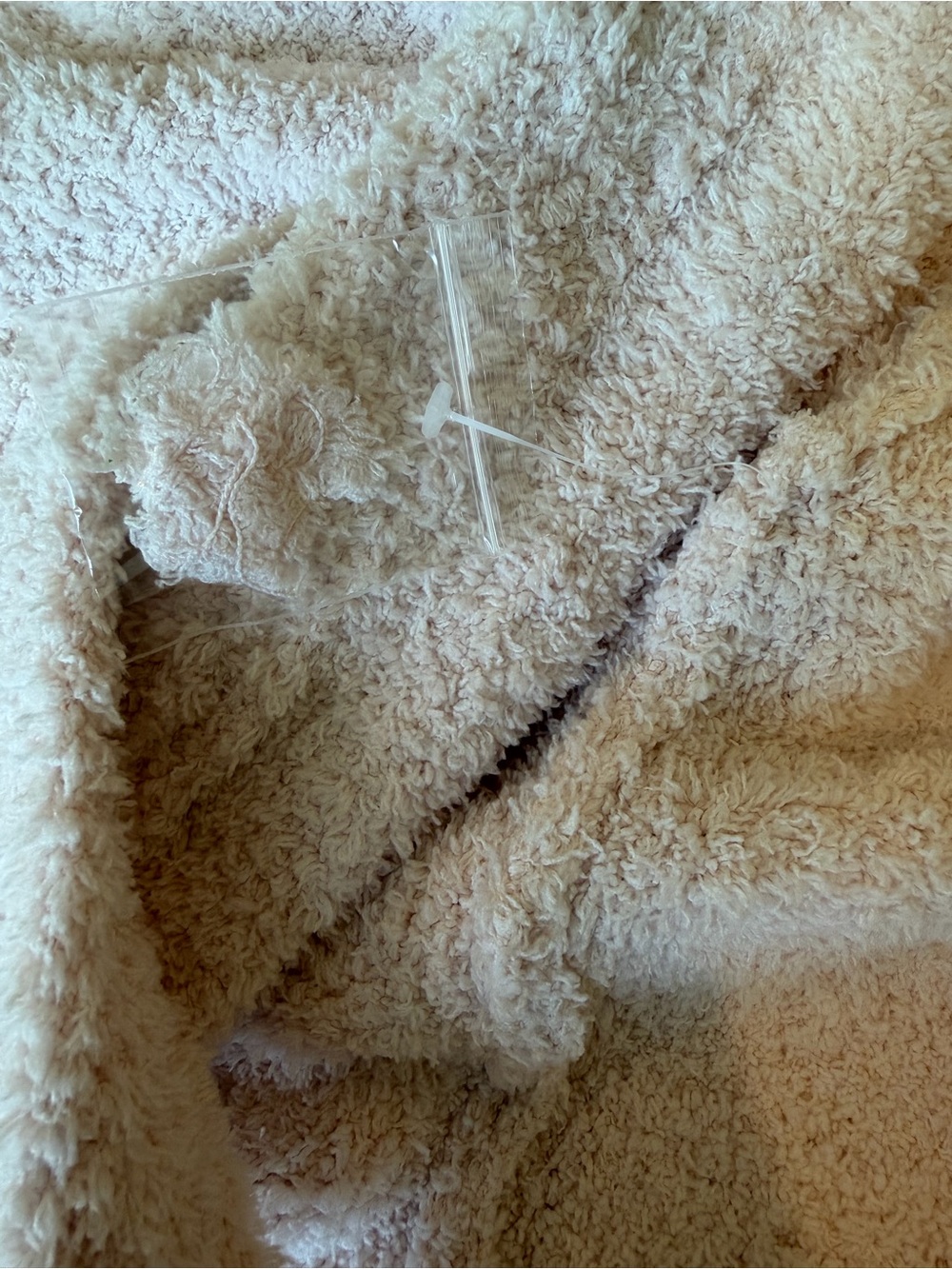 Barefoot Dreams CozyChic Robe in Blush Pink - Picture 4 of 9